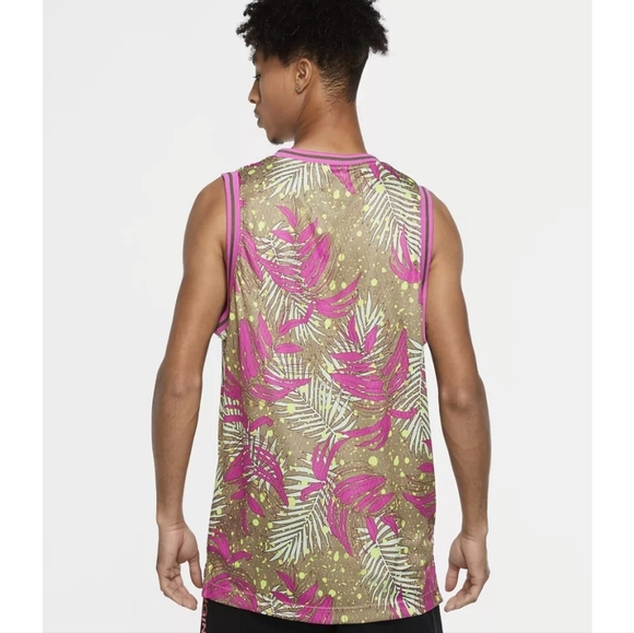 Nike Air Jordan “South Beach”Floral Jersey Men's New With Tags - Picture 4 of 9